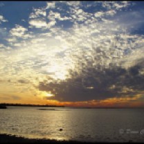 Sunset at Galveston Bay